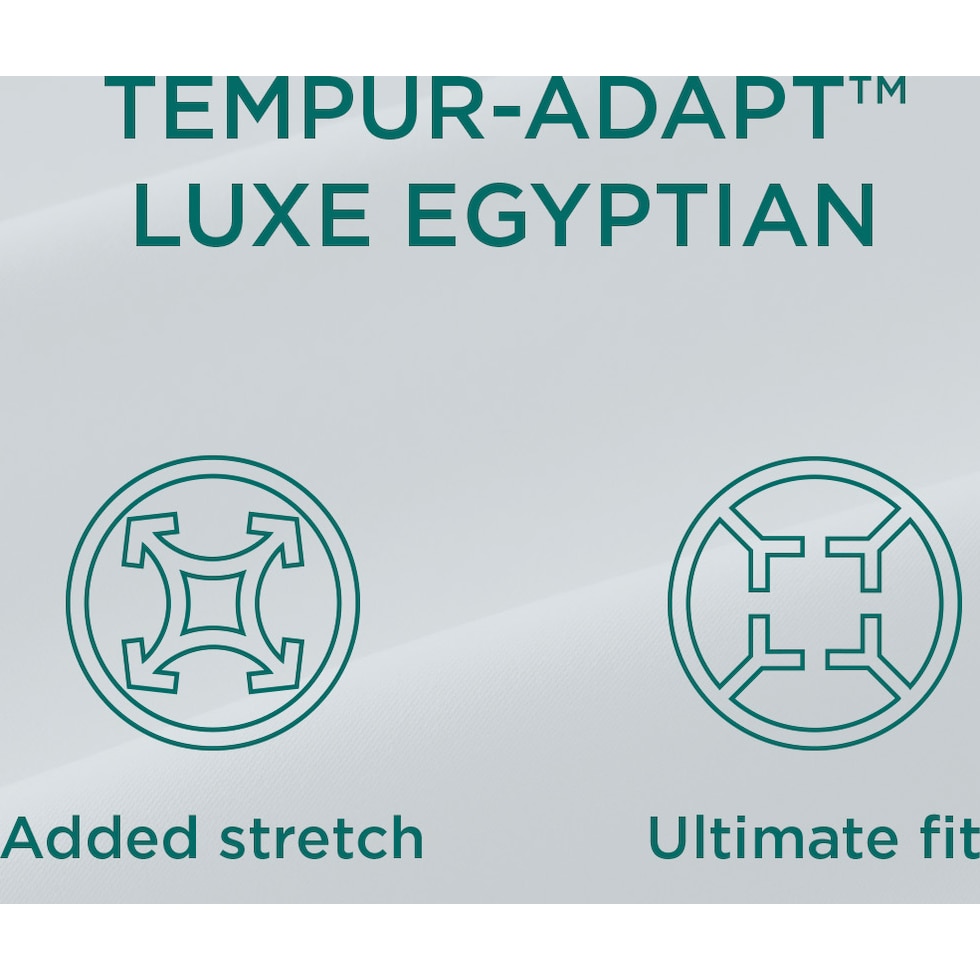 adapt  white split king sheet set   