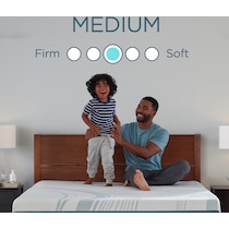 adapt  white twin mattress   
