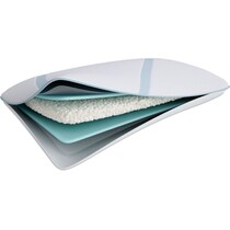 adapt white bed pillow   