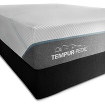 adapt white california king mattress split low profile foundation set   