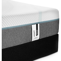 adapt white queen mattress foundation set   