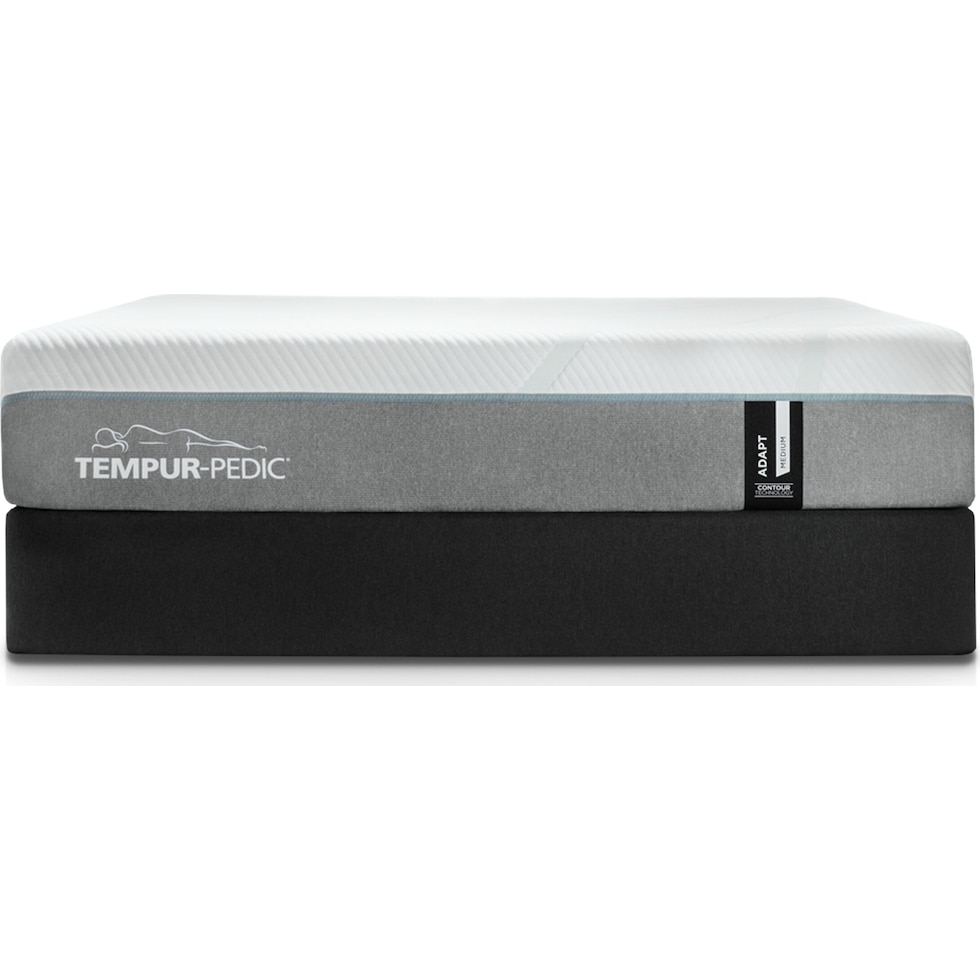 adapt white twin mattress foundation set   