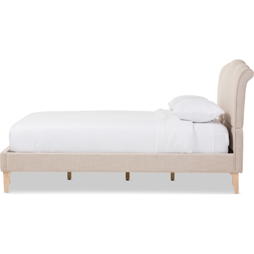 adara neutral queen bed   