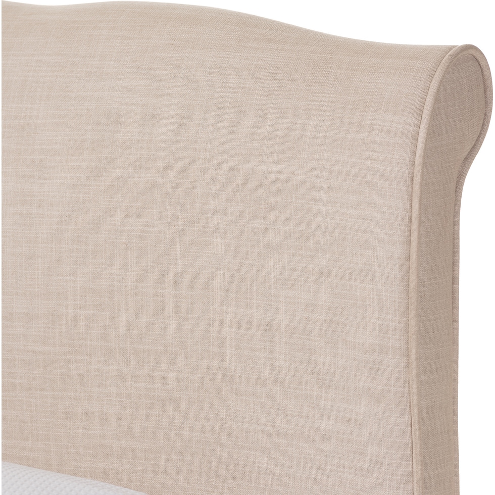 adara neutral queen bed   