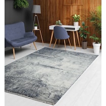 adelaide blue gray area rug  x    