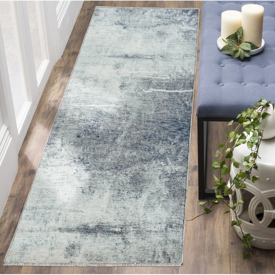adelaide blue gray rug   