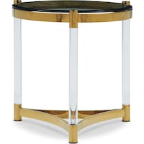 adeline gold end table   