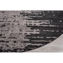 adella black rug   