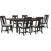adler black  pc dining room   