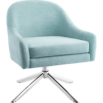 adler green accent chair   