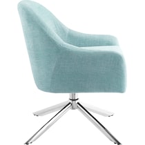 adler green accent chair   