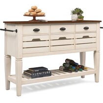 adler white sideboard   