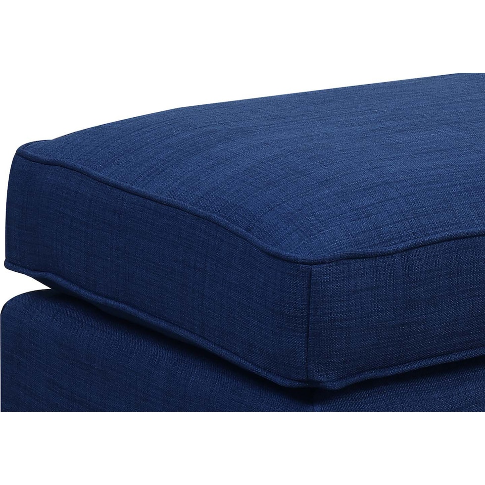 adonis blue ottoman   