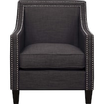 adonis gray accent chair   