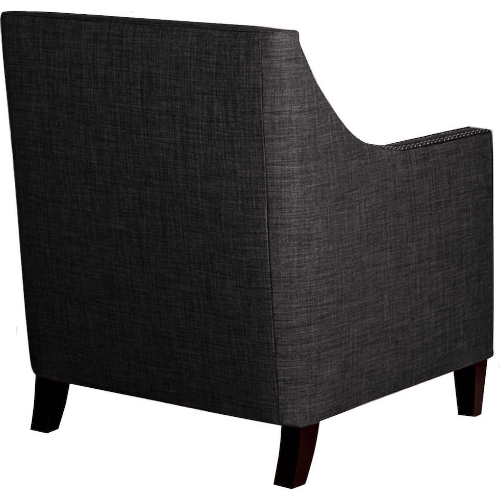 adonis gray accent chair   
