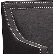adonis gray accent chair   