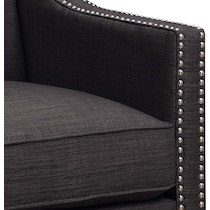 adonis gray accent chair   