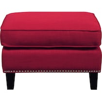 adonis red ottoman   