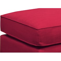 adonis red ottoman   