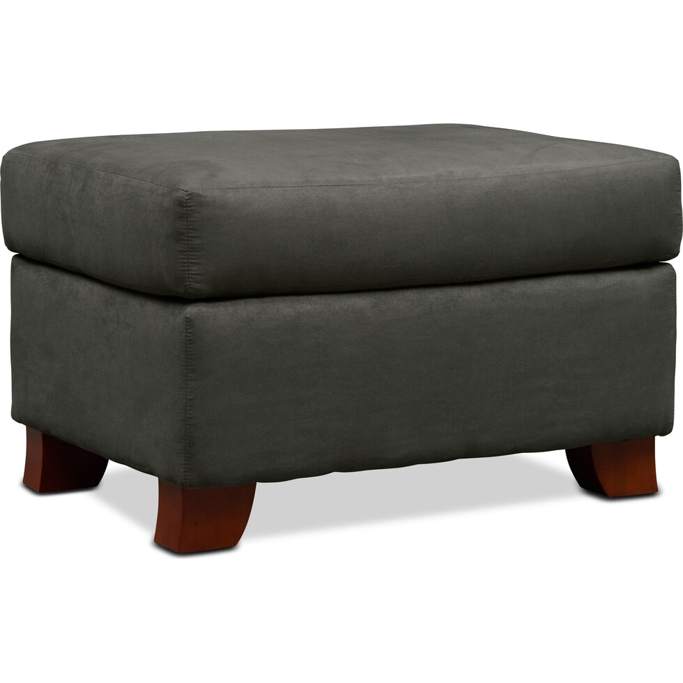adrian gray ottoman   