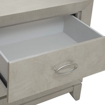 adriana bedroom silver nightstand   