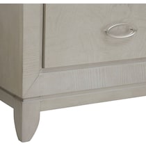 adriana bedroom silver nightstand   