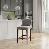 adrienne gray counter height stool   