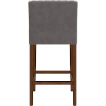 adrienne gray counter height stool   