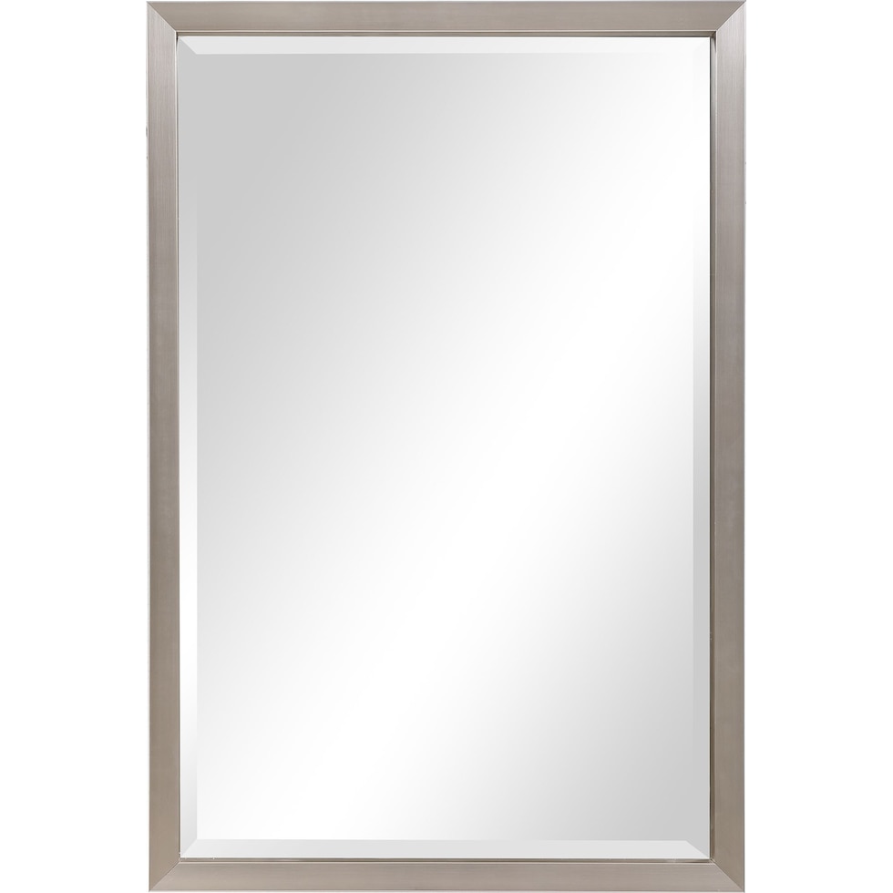 adrienne silver mirror   