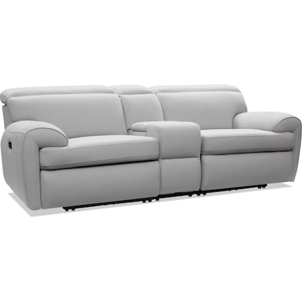 Aero 3-Piece Dual-Power Reclining Loveseat with Console