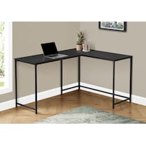 aethel black desk   