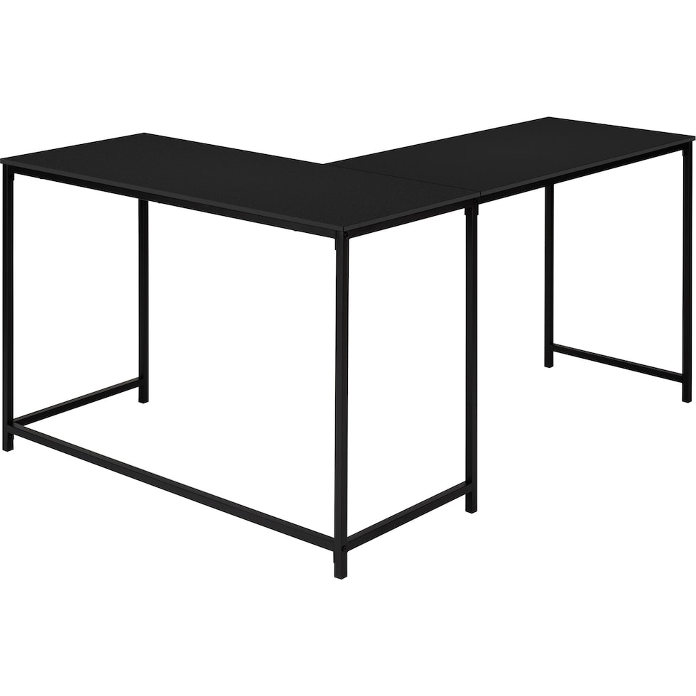 aethel black desk   