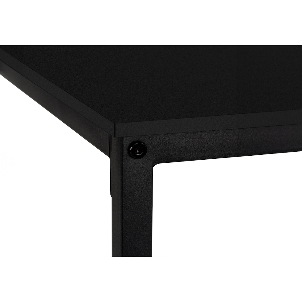 aethel black desk   