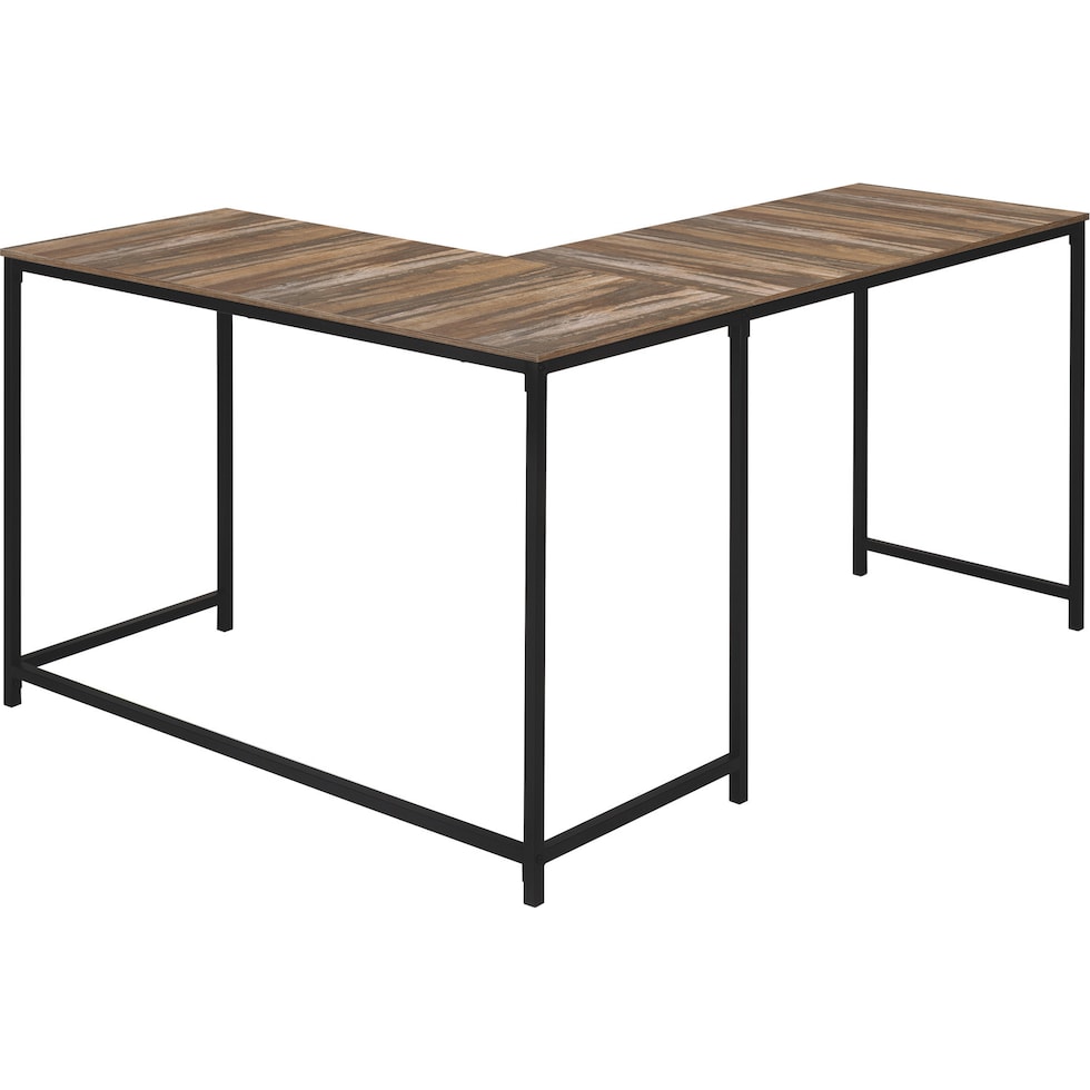 aethel dark brown desk   