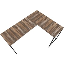 aethel dark brown desk   