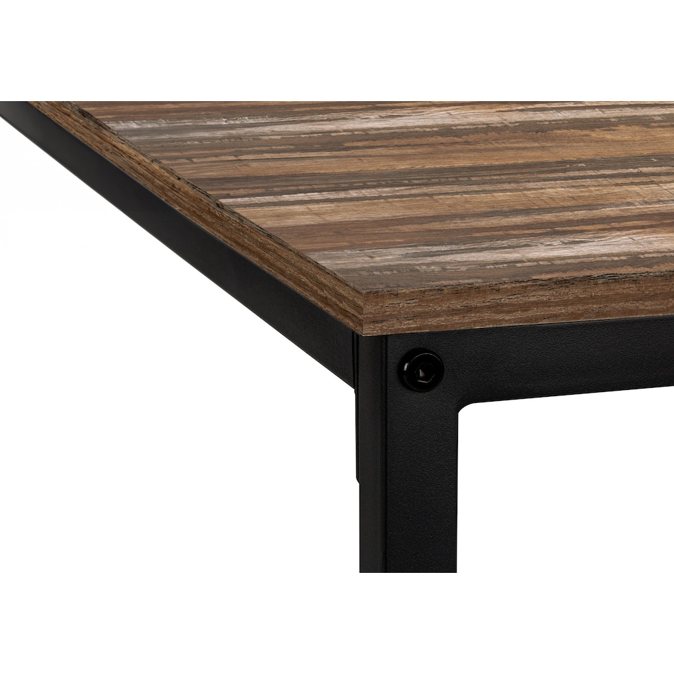 aethel dark brown desk   