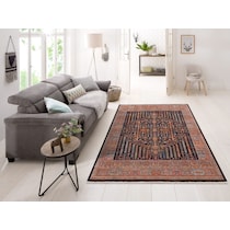 afia multicolor area rug  x    