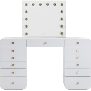 Agatha Vanity Desk with Mirror