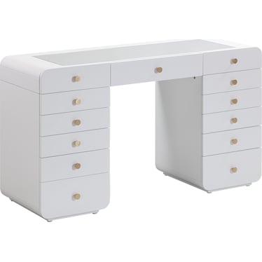 Agatha Vanity Desk with Mirror