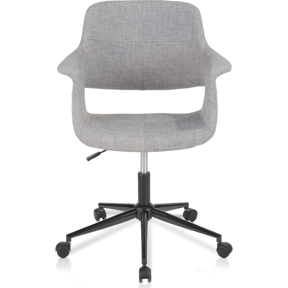 aiden gray office chair   