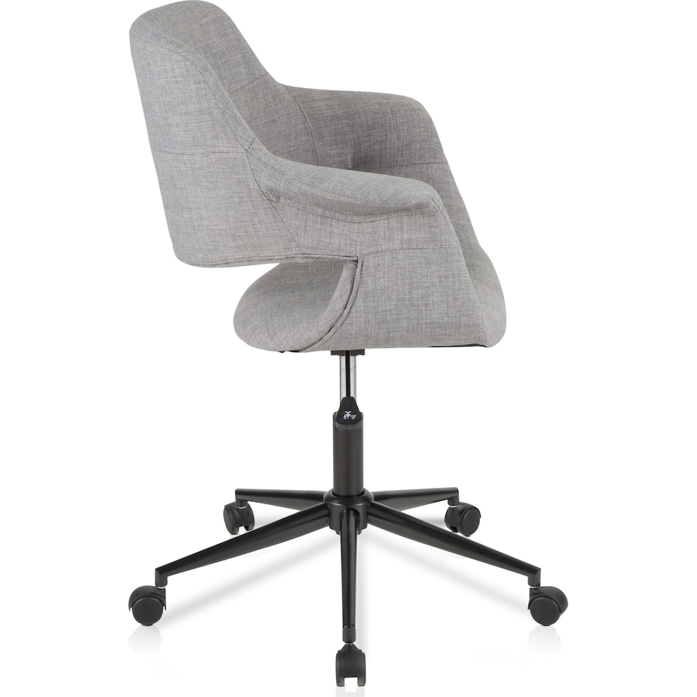 aiden gray office chair   