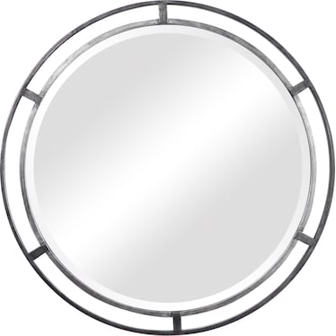 Akbota 30'' Round Wall Mirror