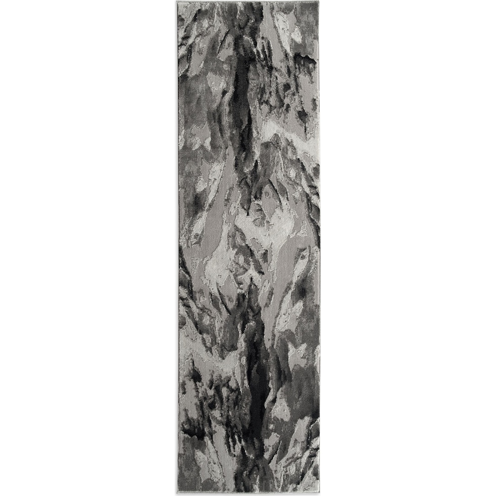 akeira gray rug   