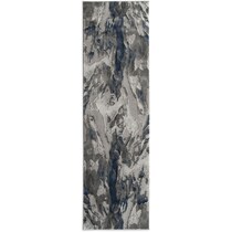 akeira silver rug   