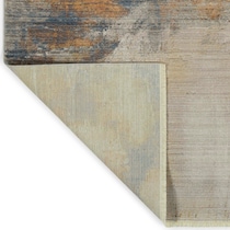 akela orange rug   