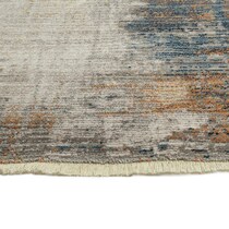 akela orange rug   