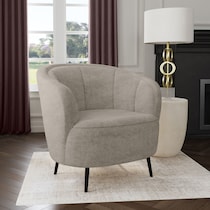 alamor neutral accent chair   