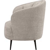 alamor neutral accent chair   