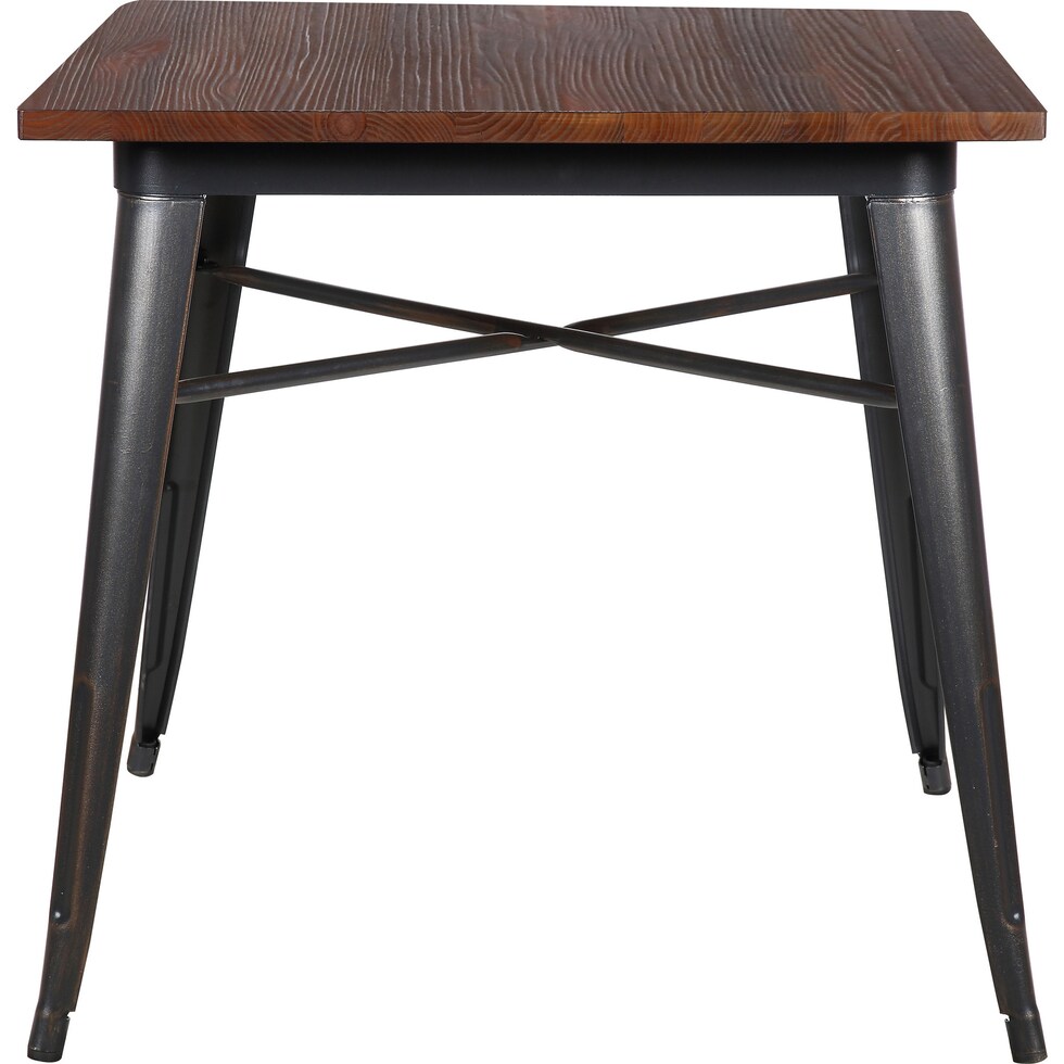 alanis black dining table   