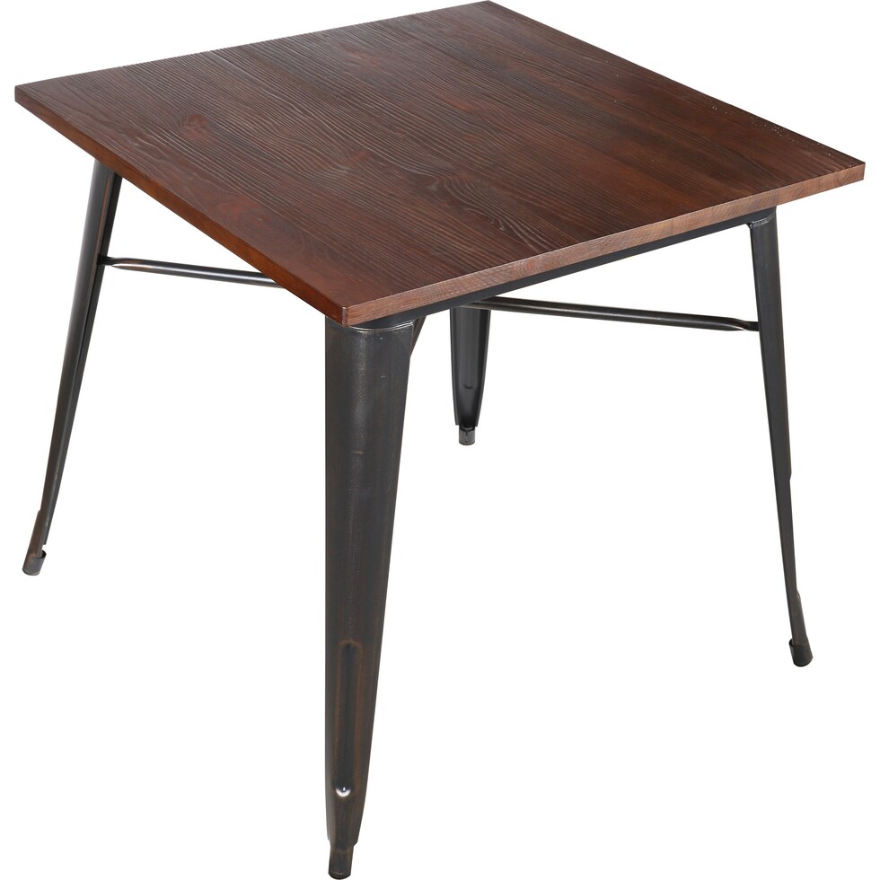 alanis black dining table   